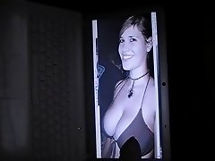 Hot load on big tits: for WhiteDessert