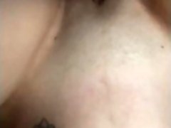 Fucks wife and her pussy drips cum