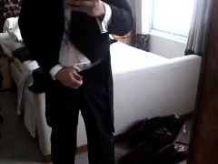 White-tie and tails with no underwear