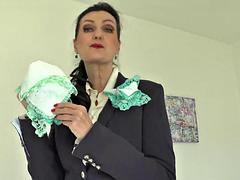 Lady Victoria Valentes Scented Handkerchief Fetish Session