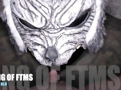 HD: Halloween Special #2- Wolf MILF growls and gets MOUTH fucked by FTM Atlas Blu..