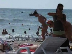Hidden cam sex on the beach
