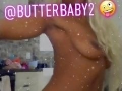 Sexy black mom twerks her big ass  naked