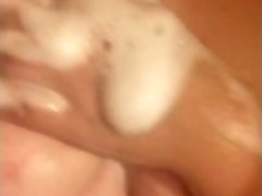 Soapy titties