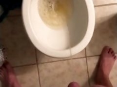 Peeing With A Boner