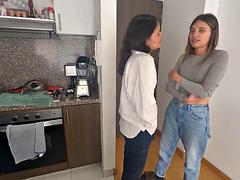 Scarlettandcs Aras Erkes Cheat on Husbands with Hot Lesbian Cunnilingus
